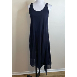 Philosophy Womens Sleeveless Tank Top Dress Size Medium Navy Size Shift